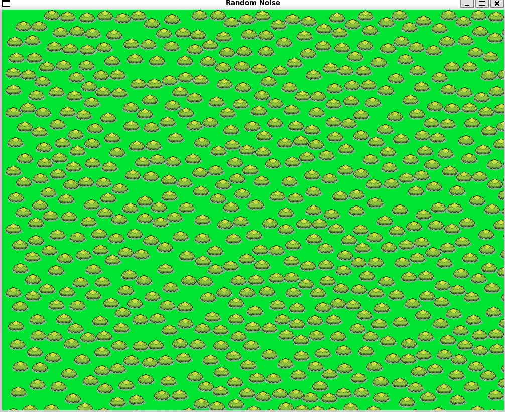Grass rendered with random blue-noise placement