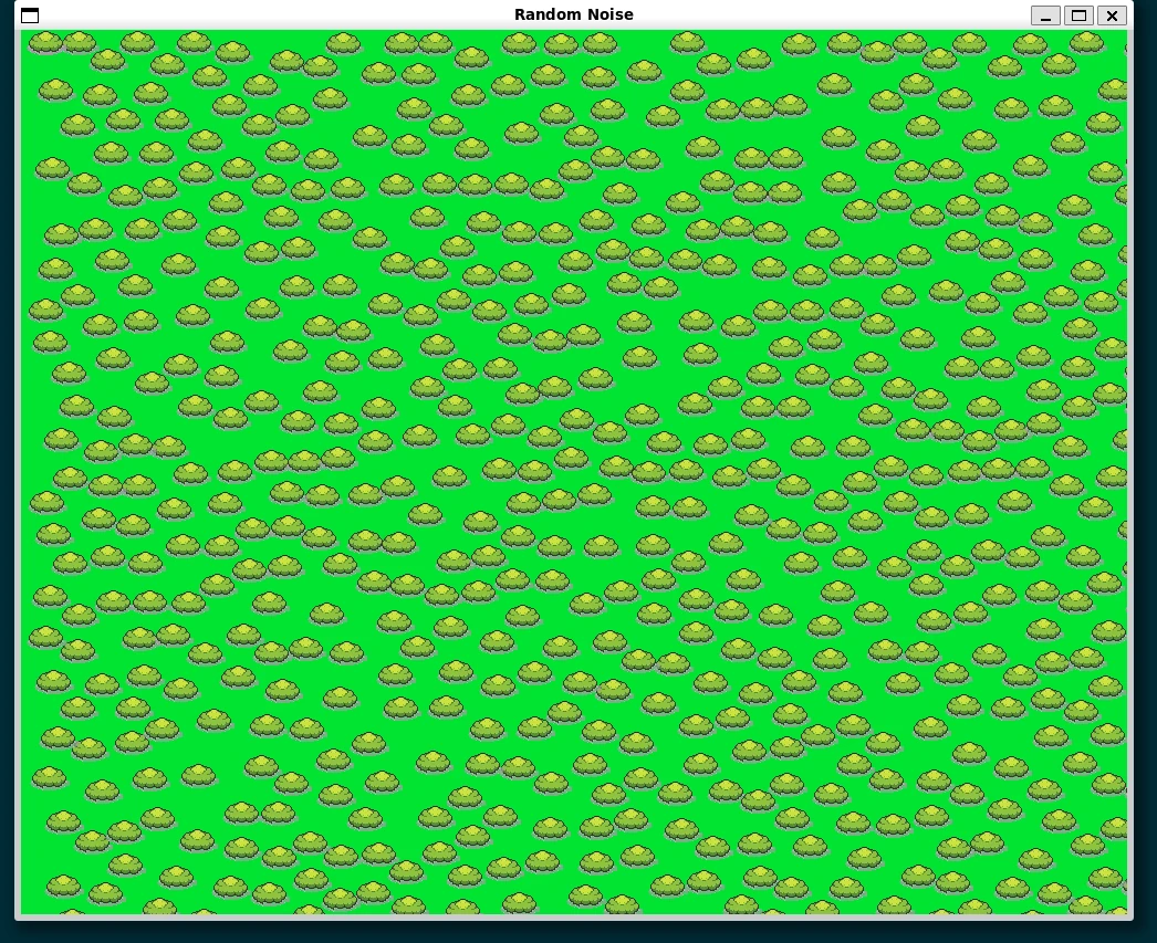 Grass rendered with optimized blue-noise placement